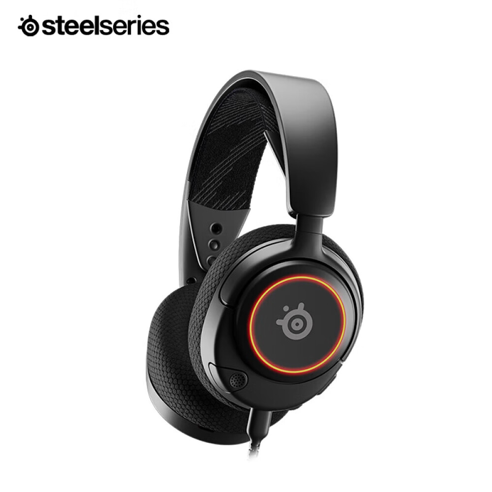 Игровые наушники проводные Steelseries Arctis Nova 3 с микрофоном, черный наушники игровые проводные steelseries arctis nova pro черный