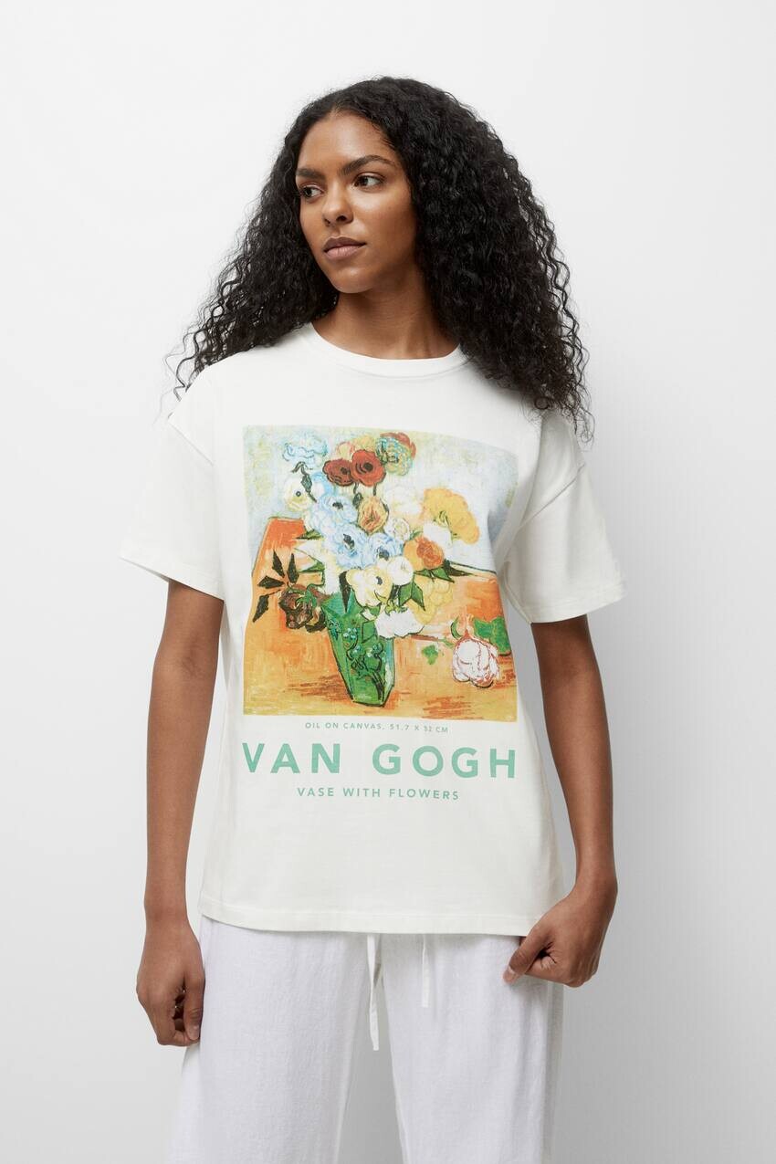 

Футболка Van Gogh с короткими рукавами Pull&Bear