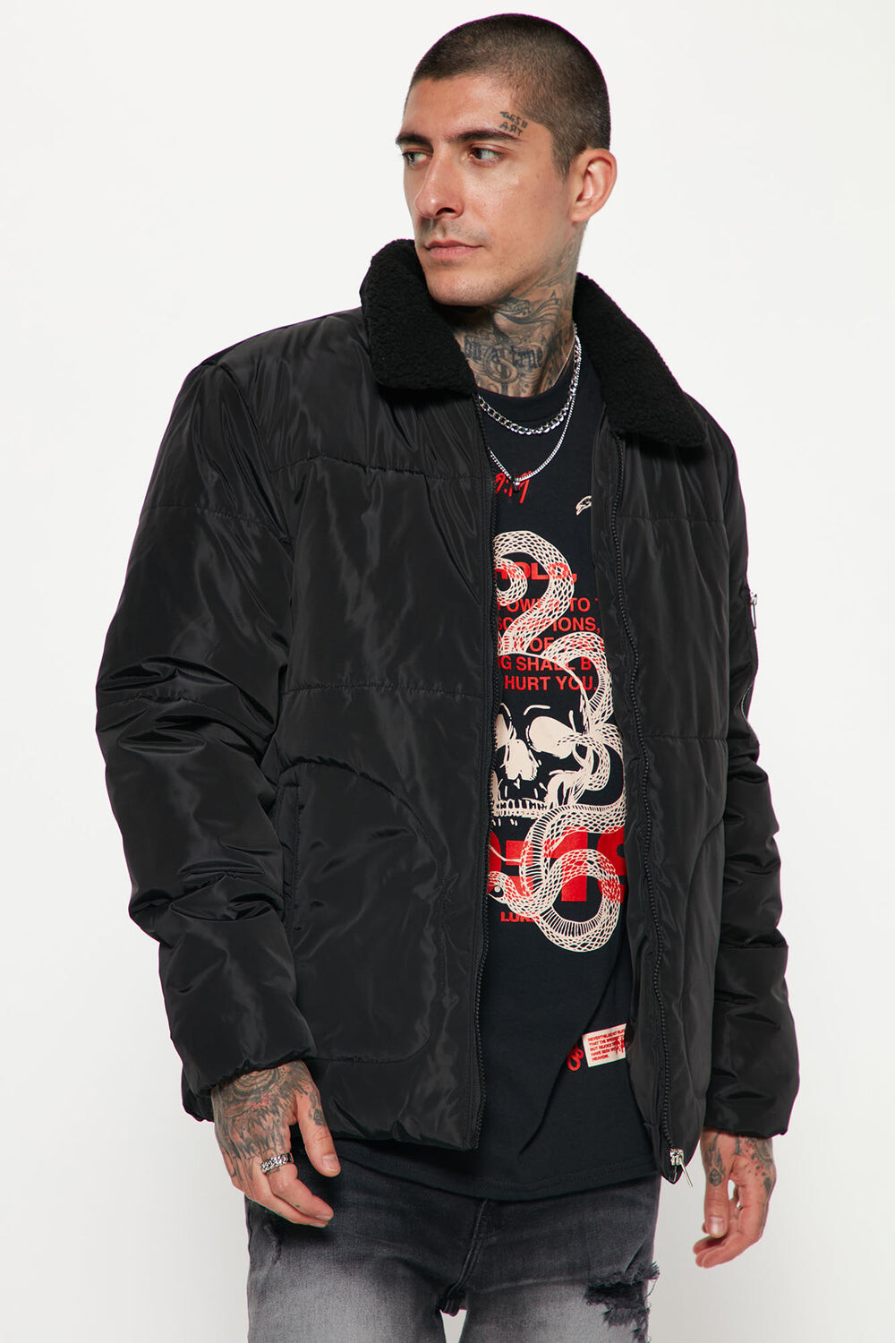 

Куртка Fashion Nova FW22J412, черный