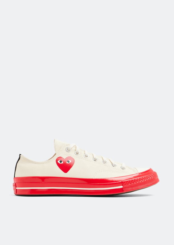 

Кроссовки COMME DES GARÇONS PLAY X Converse sneakers, белый