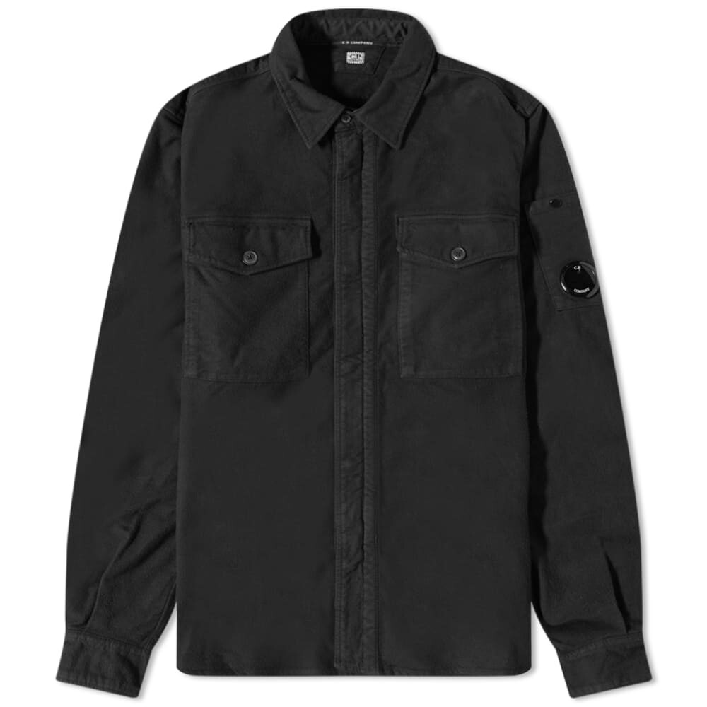 

Рубашка CP Company Moleskin Zip Overshirt