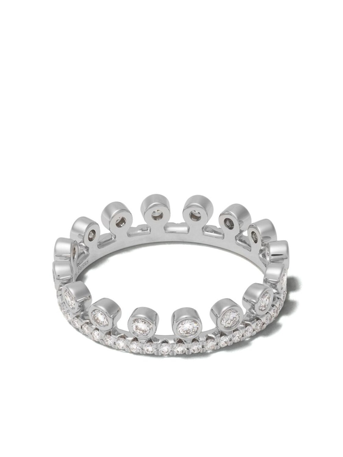 

Кольцо Dewdrop из белого золота с бриллиантами De Beers Jewellers, серебряный
