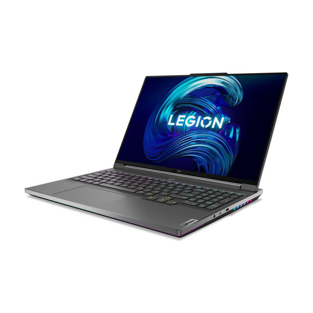 Ноутбук Lenovo Legion 7 16IAX7, 16, 32 ГБ/2 ТБ, i9-12900HX, RTX 3080 Ti, Win 11, серый, английская/арабская клавиатура ноутбук lenovo legion 7 16iax7 82td000ark 16