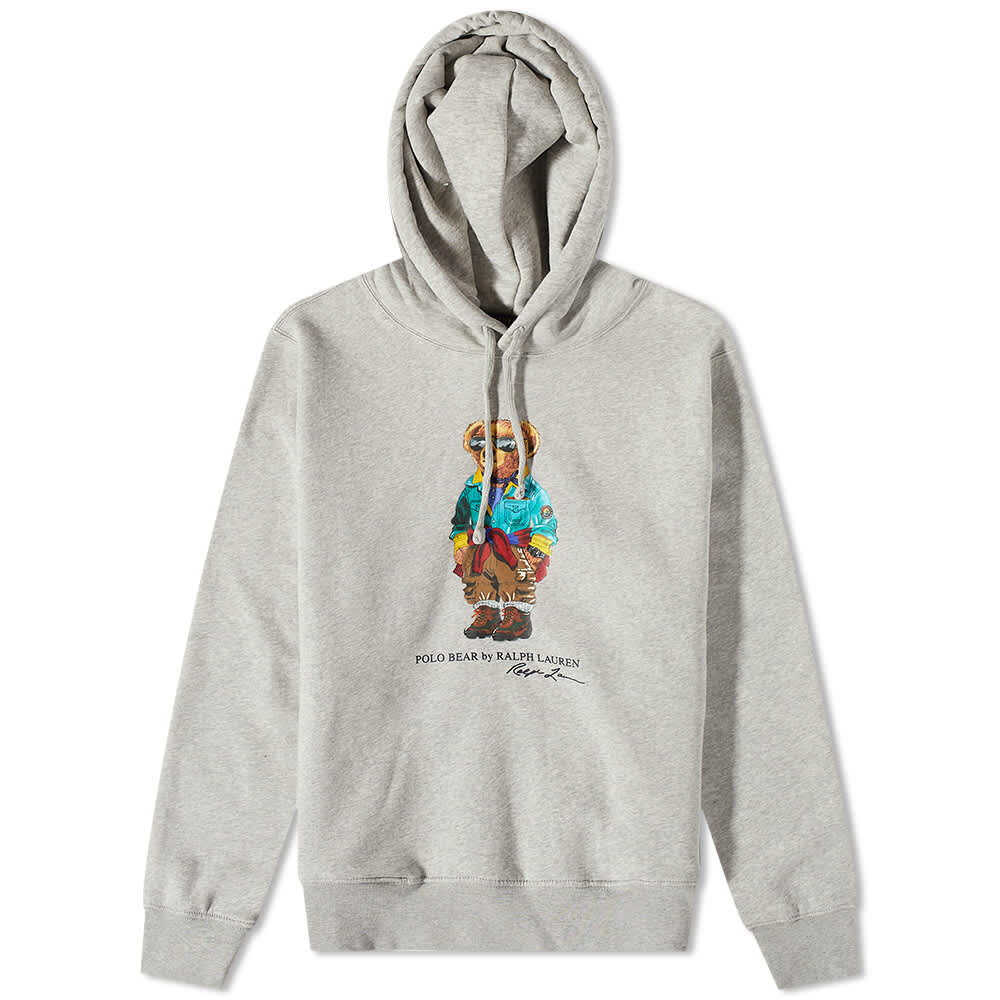 

Толстовка Polo Ralph Lauren Outdoor Bear Popopver Hoody, Серый