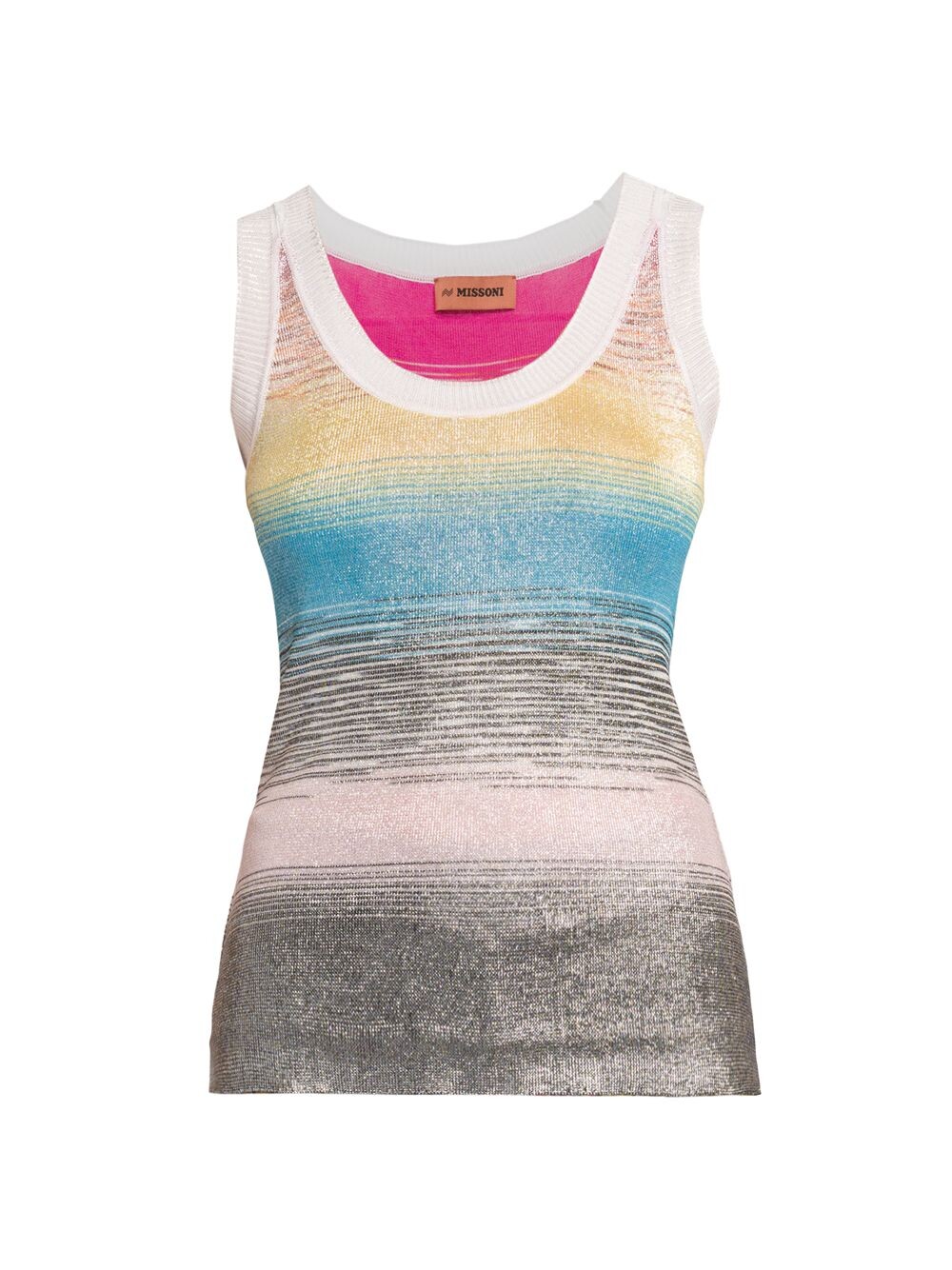 

Полосатая майка Missoni, разноцветный