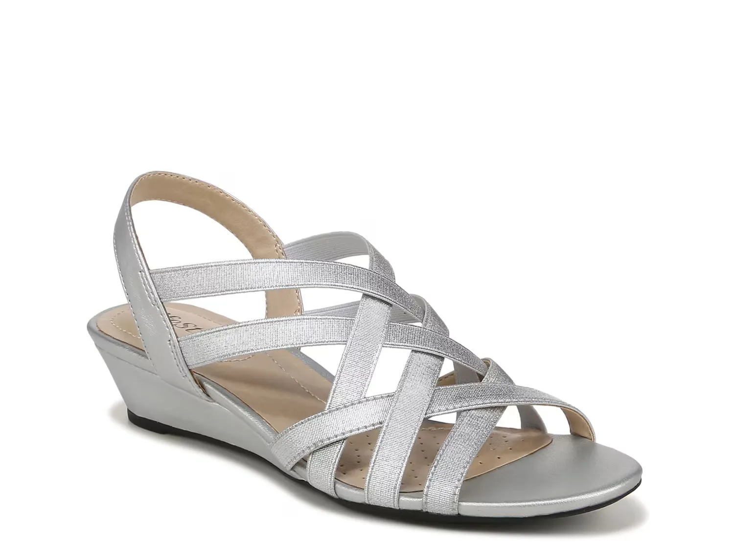 

Сандалии Yung Wedge Sandal Lifestride, серебряный