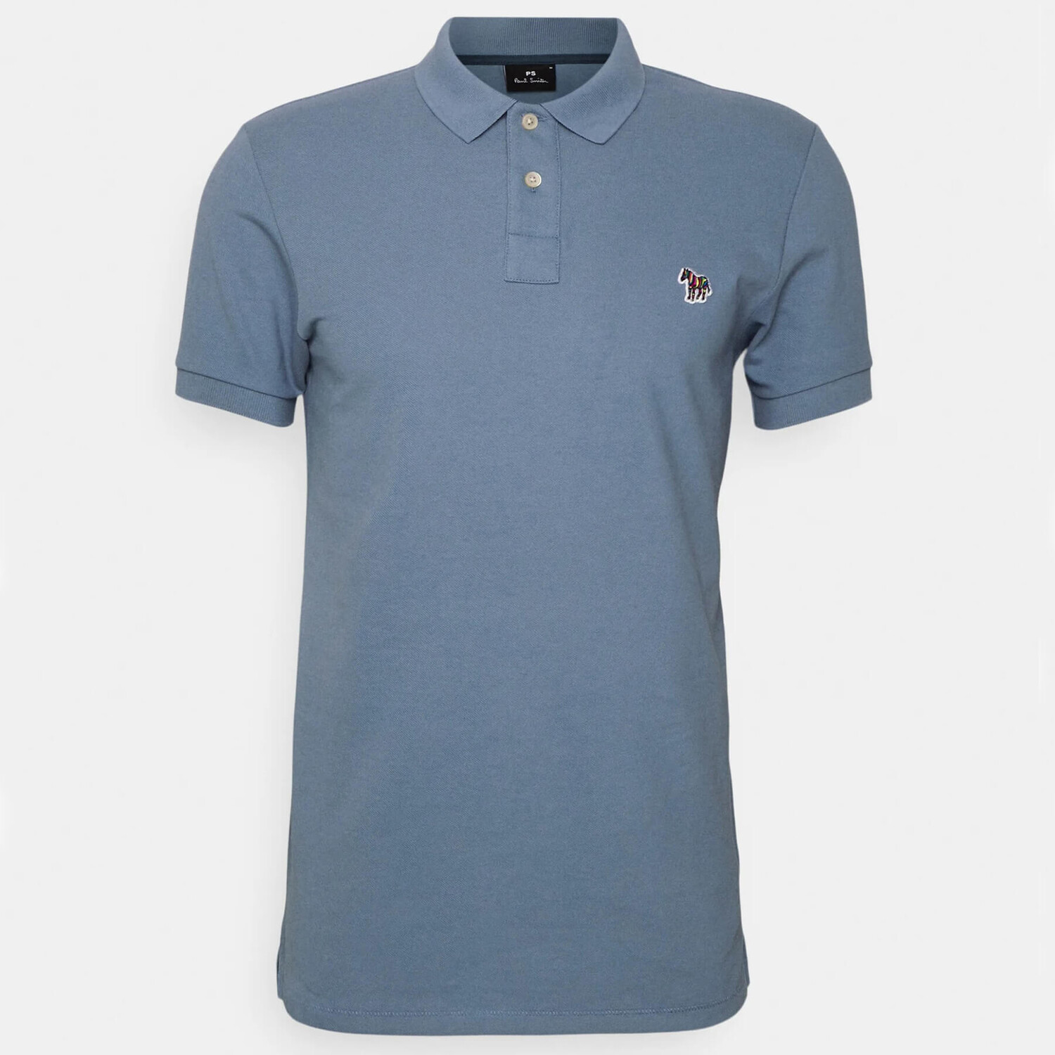 

Поло PS Paul Smith Slim Fit, серо-голубой