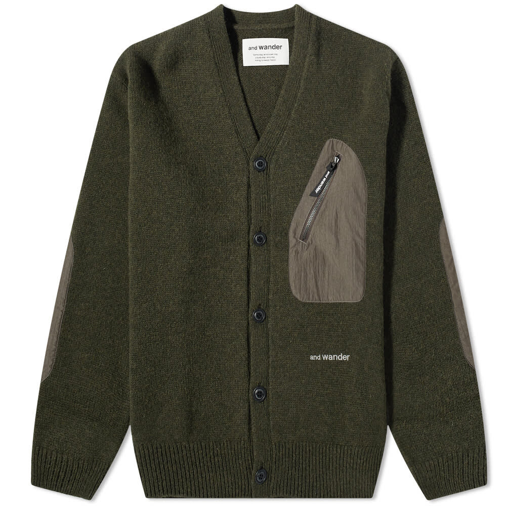 

Джемпер and wander Shetland Wool Cardigan