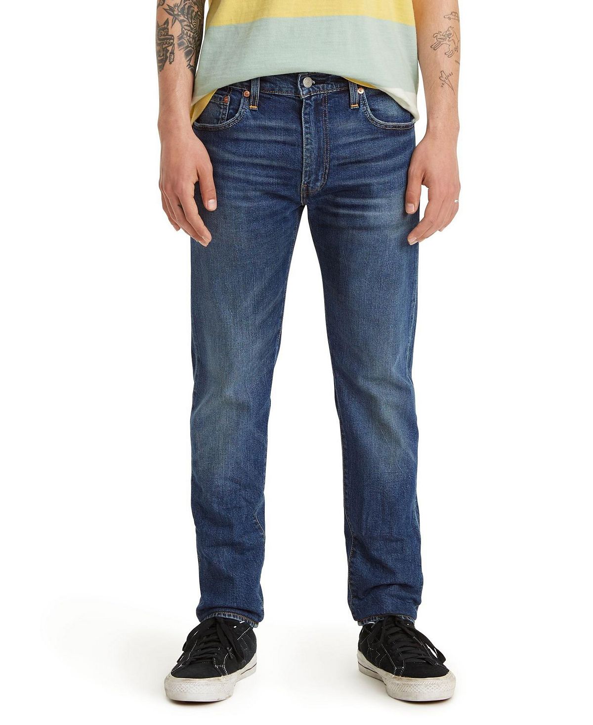 Мужские зауженные зауженные джинсы levi’s 512 flex Levi's, мульти узкие классические джинсы до щиколотки h