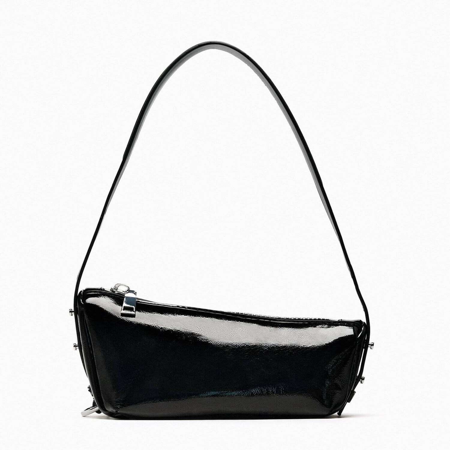 

Сумка Zara Asymmetric Shoulder, черный