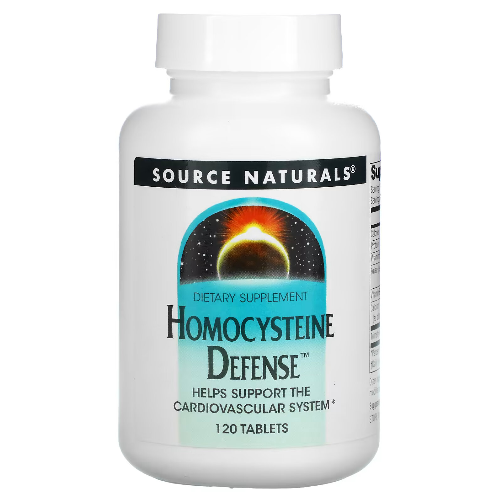 Source Naturals, Защита гомоцистеина, 120 таблеток source naturals защита гомоцистеина 120 таблеток