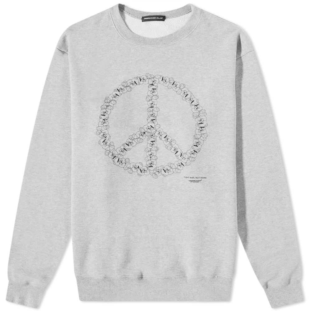 

Толстовка Undercover Peace Sign Crew Sweat, Серый