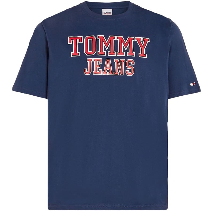 

Футболка Tommy Jeans Big And Tall Tj Logo, синий
