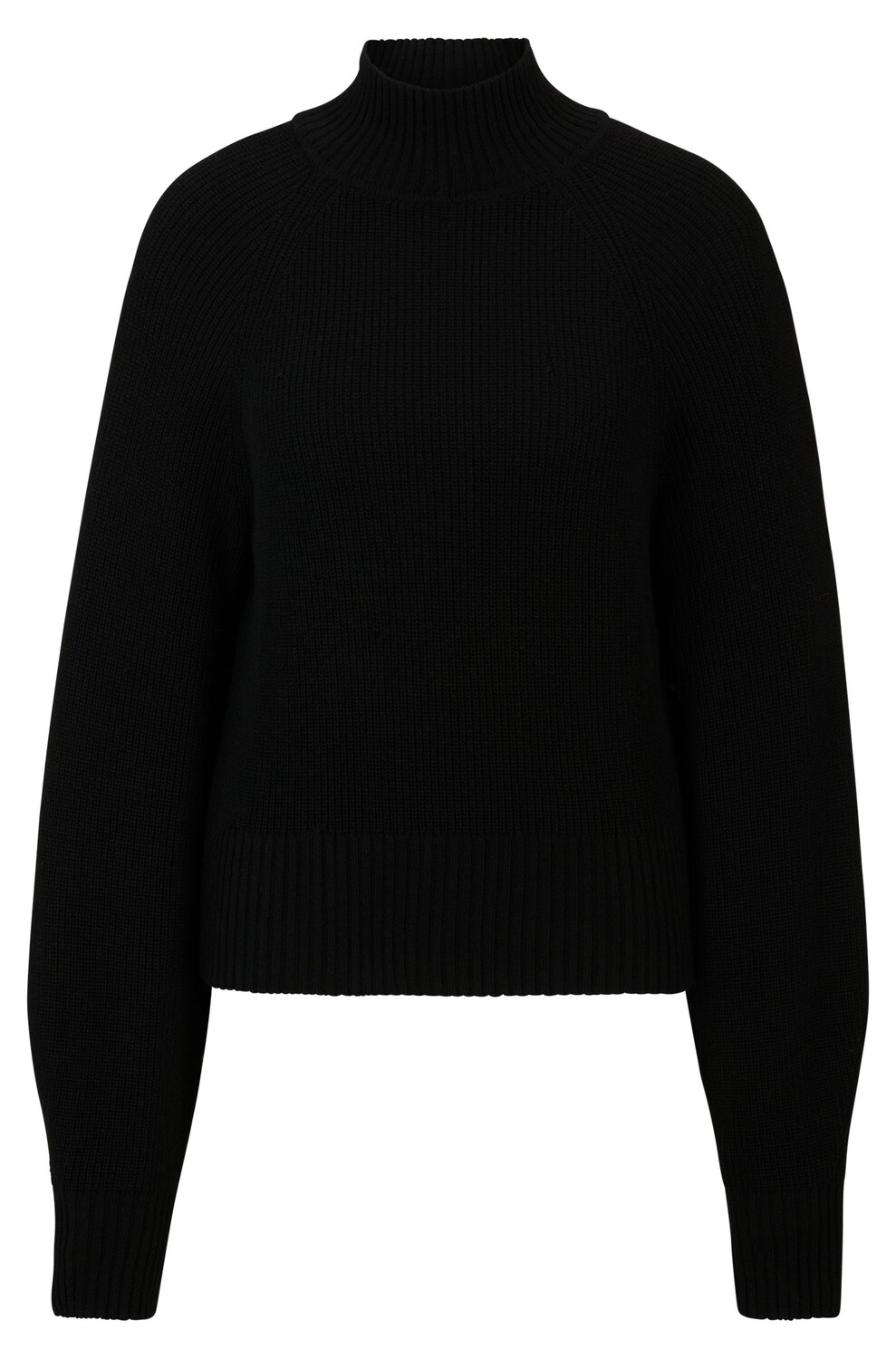 

Свитер Boss Rollneck With Logo Flag, черный