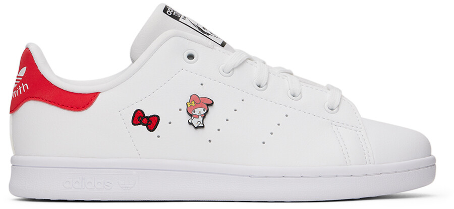 

Детские белые кроссовки Hello Kitty Stan Smith Little Kids adidas Kids