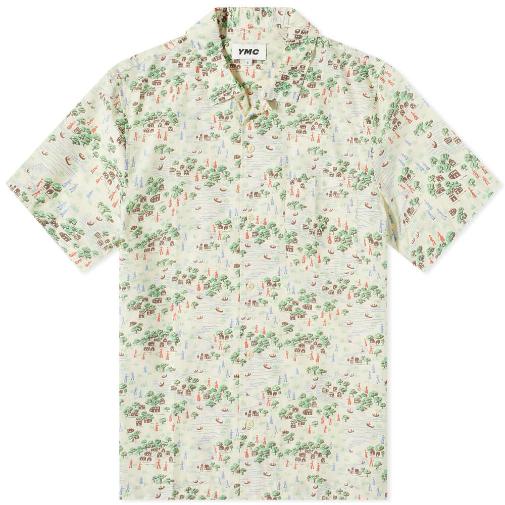 

Рубашка YMC Village Print Malick Vacation Shirt