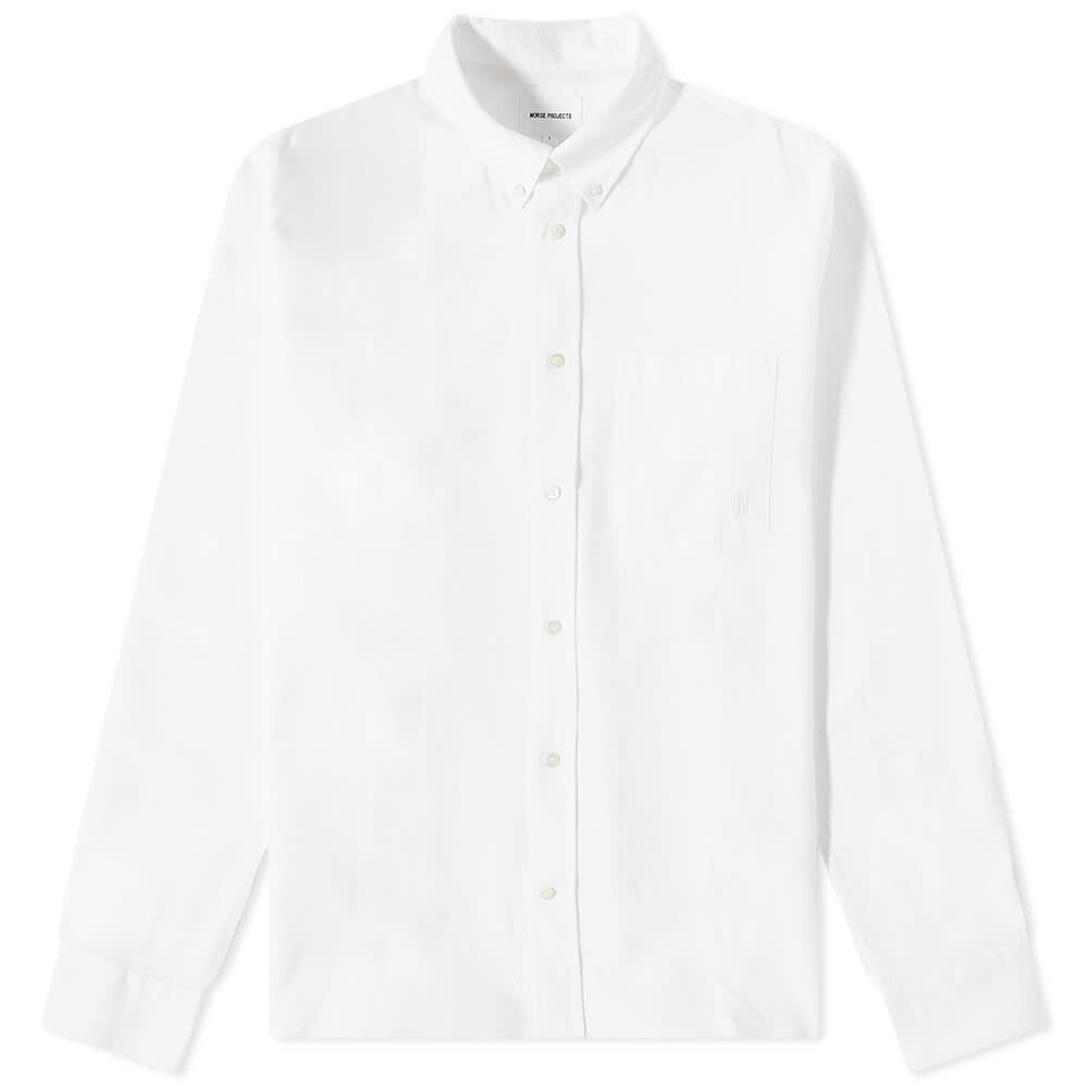 

Рубашка Norse Projects Algot Oxford Monogram Button Down Shirt