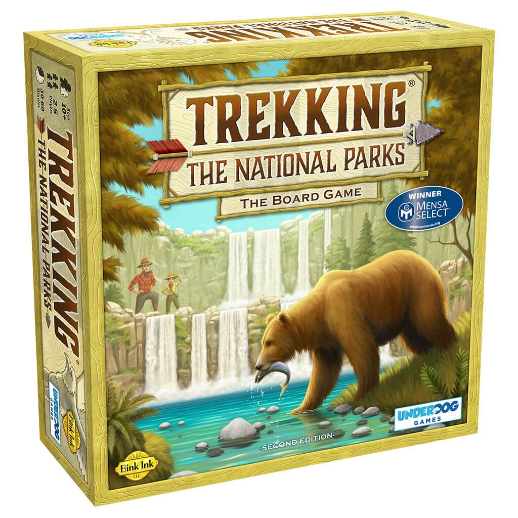 Настольная игра Underdog Games: Trekking The National Parks настольная игра parks memories mountaineer