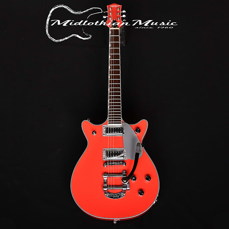 

Gretsch G5232T Electromatic Double Jet FT с Bigsby — отделка Tahiti Red G5232T Electromatic Double Jet FT w/Bigsby