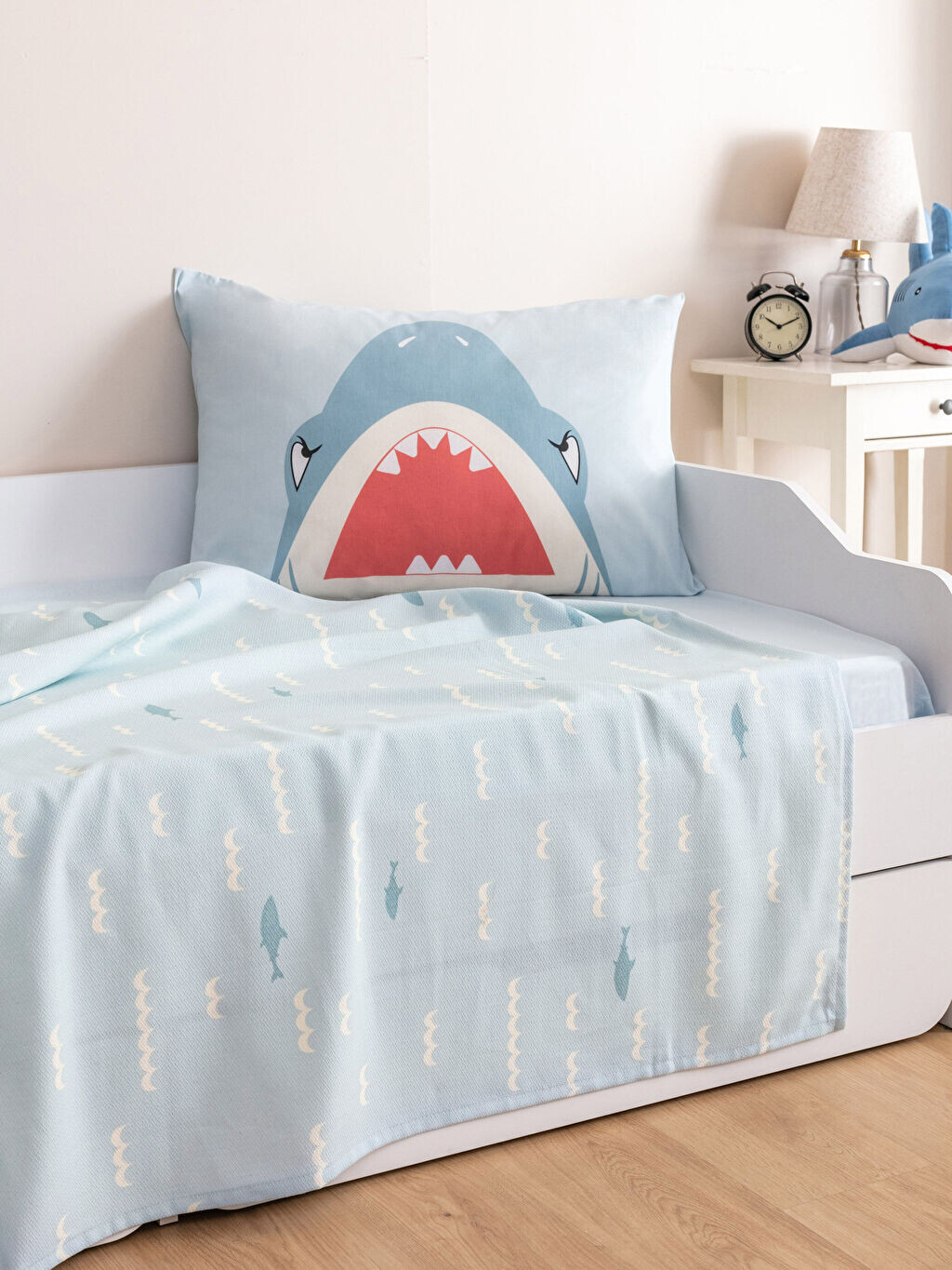 

Хлопковый комплект из пике с принтом для одного ребенка LCW Home