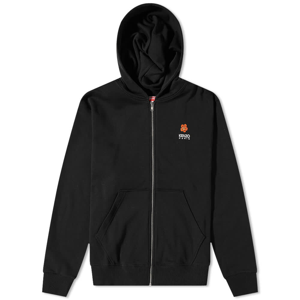 

Толстовка Kenzo PARIS Boke Flower Crest Fz Popover Hoody, Черный
