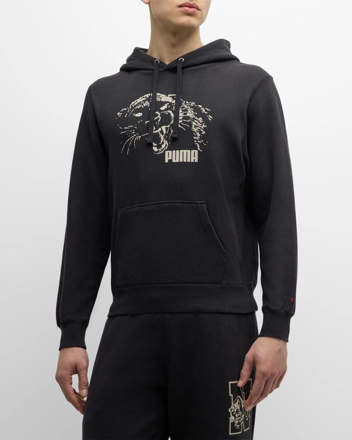 

Мужское худи с графическим принтом из коллаборации с Noah Puma, цвет Black