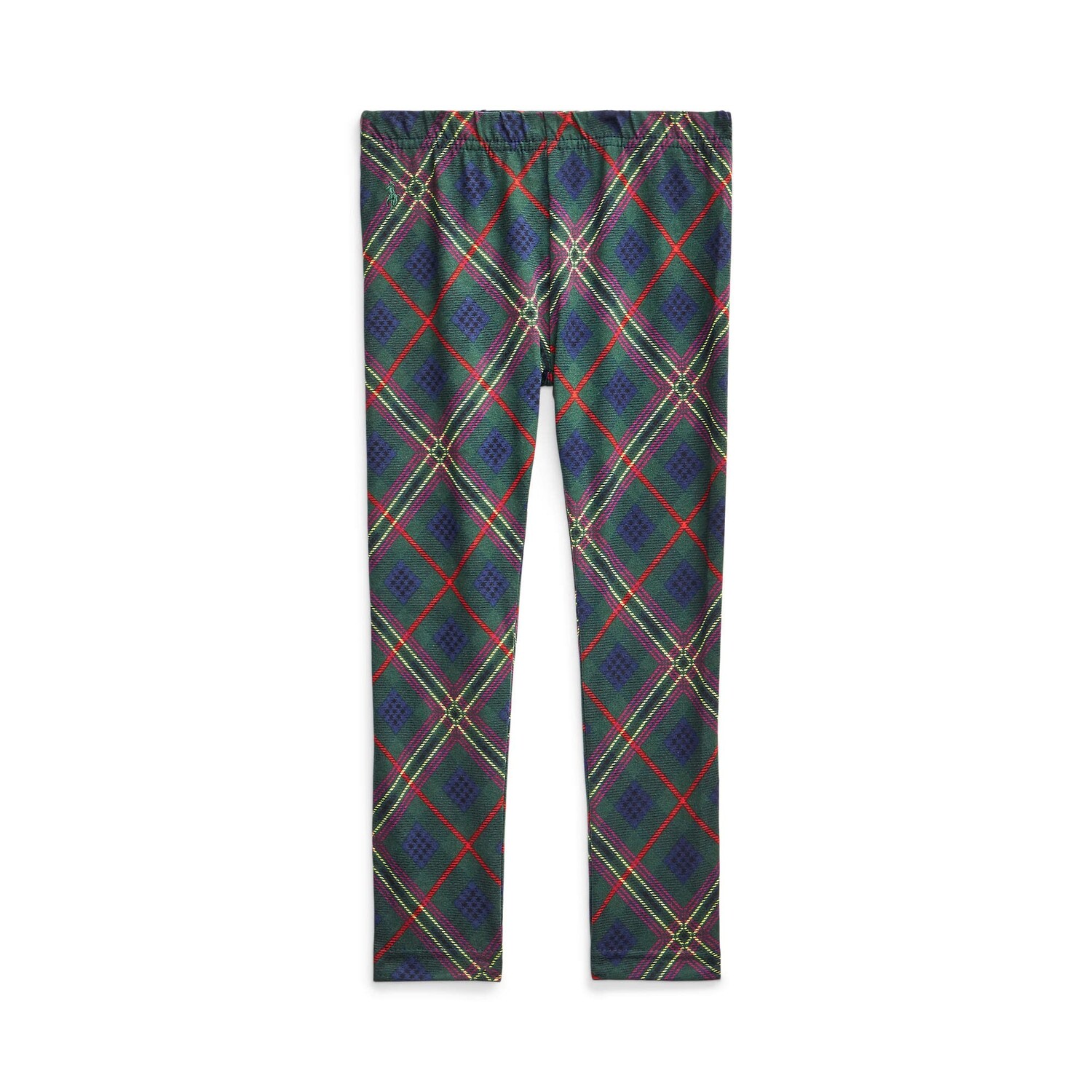 

Леггинсы Polo Ralph Lauren Kids, Patchwork Plaid Stretch Jersey Leggings