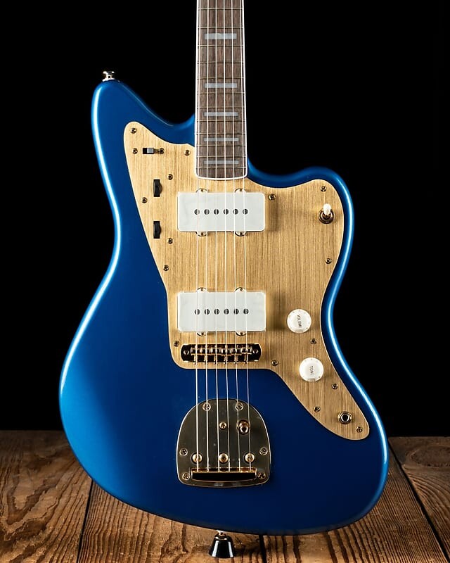 

Гитара Squier Gold Edition 40th Anniversary Jazzmaster, голубой