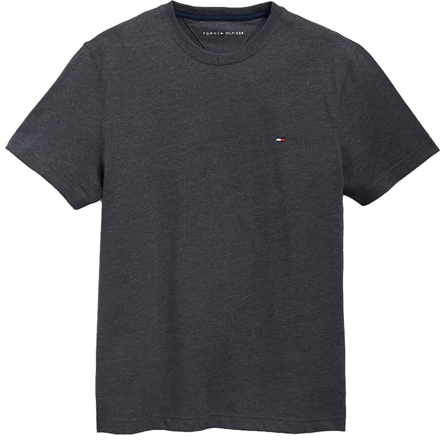 

Футболка Tommy Hilfiger Essential Solid, темно-серый