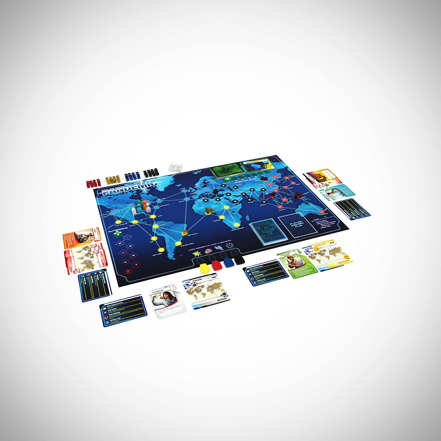 Настольная игра Z-Man Games: Pandemic – купить из-за границы через сервис  «CDEK.Shopping»