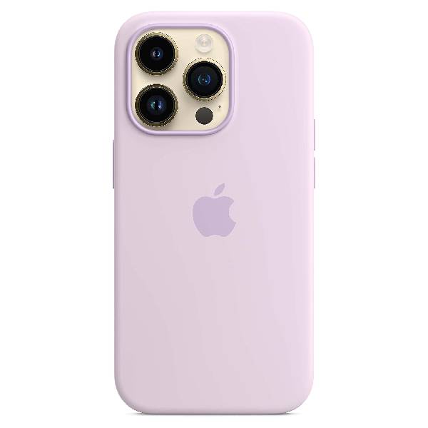 Чехол силиконовый Apple iPhone 14 Pro с MagSafe, lilac силиконовый чехол синяя снежная гора на apple iphone xs 10s айфон икс эс