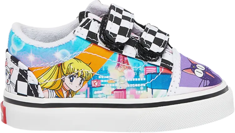 

Кеды Vans Sailor Moon x Old Skool V Toddler Pretty Guardian, разноцветный