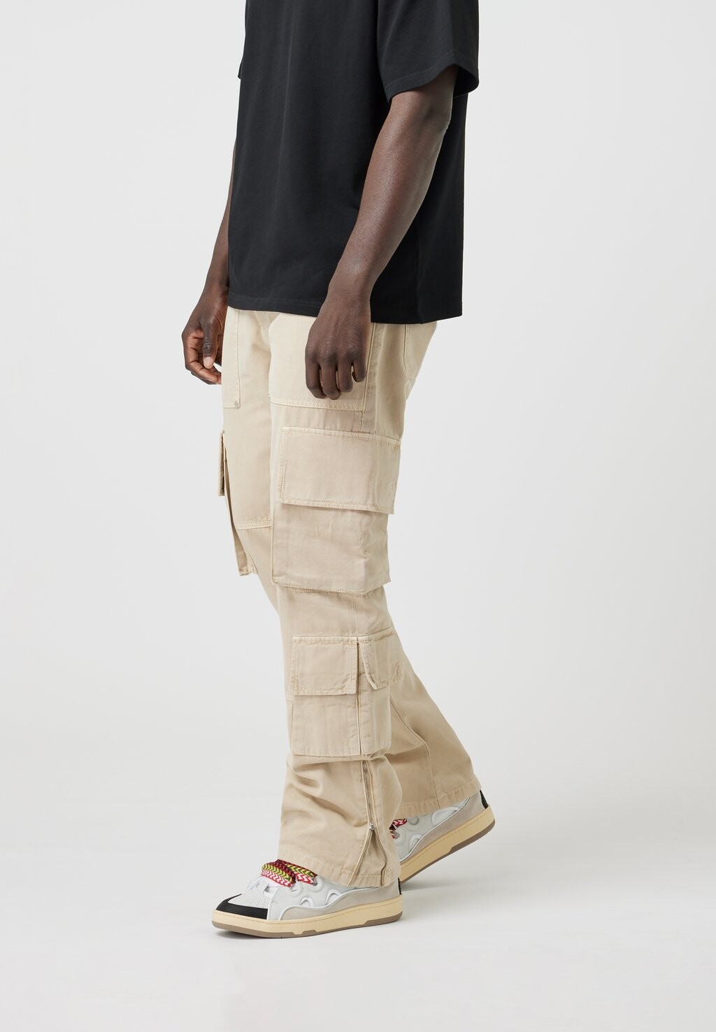 

Брюки карго Straight Cargo Pants V2 EIGHTYFIVE, цвет sand beige