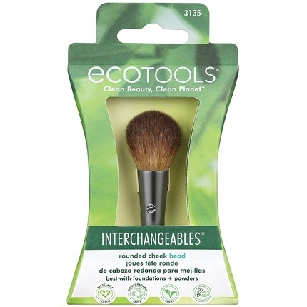 

Сменная насадка-кисть для закругленных щек для румян, Ecotools