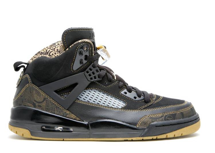 

Кроссовки Air Jordan JORDAN SPIZIKE 'METALLIC GOLD', черный