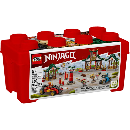 Фигурки Creative Ninja Brick Box конструктор lego ninjago 71787 creative ninja brick box 530 дет