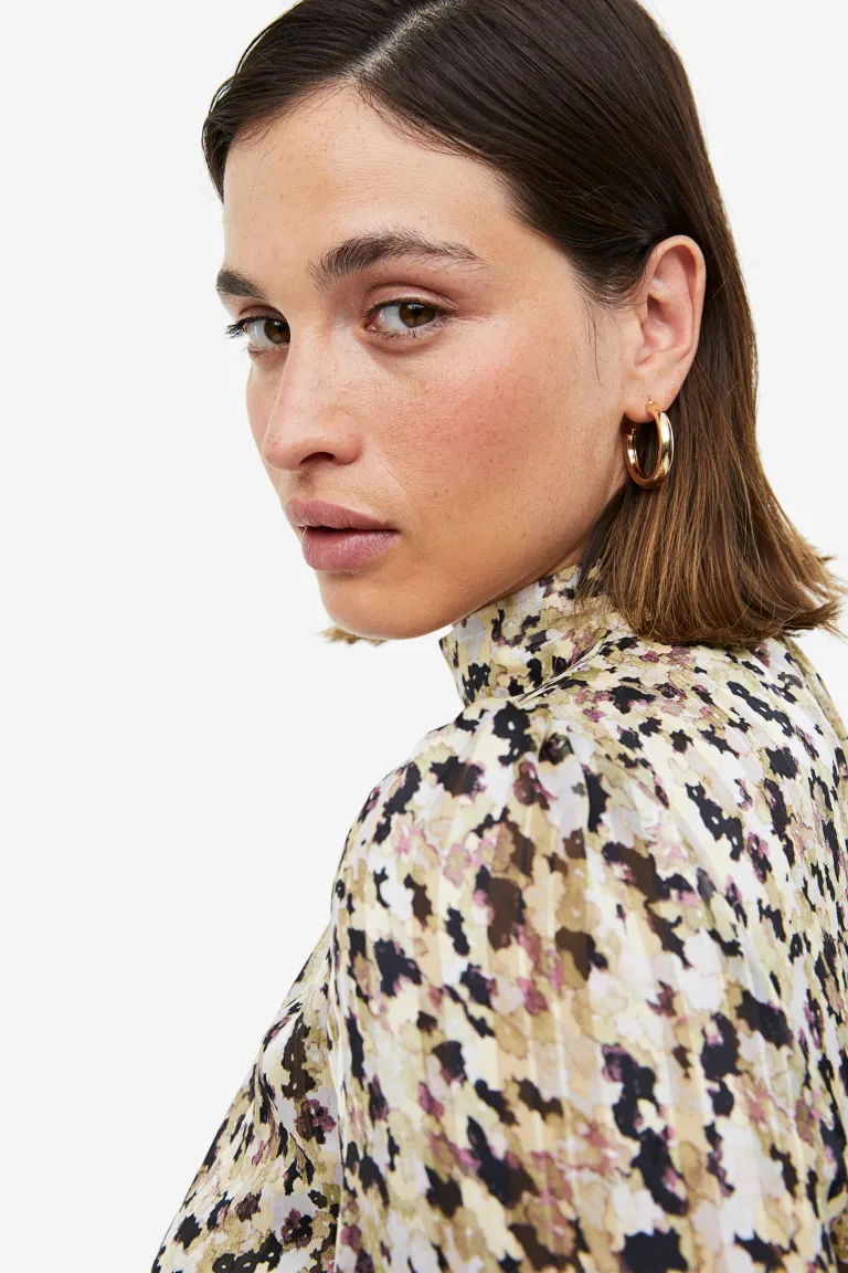 

Блузка с узором H&M, желтый