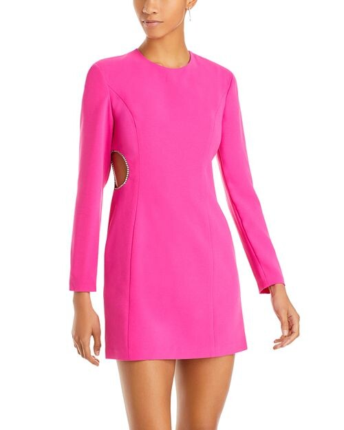 

Мини-коктейльное платье BCBGMAXAZRIA, цвет Pink