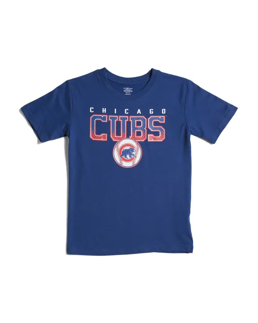 

Футболка для больших мальчиков Mlb Chicago Cubs, цвет Multicolor