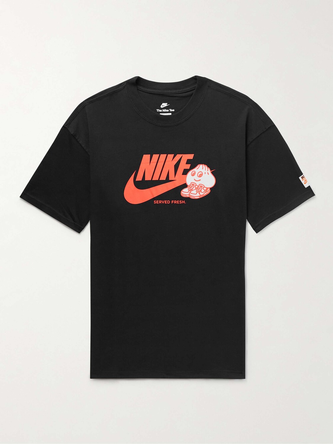 

Футболка Max90 из хлопкового джерси с логотипом NIKE, черный
