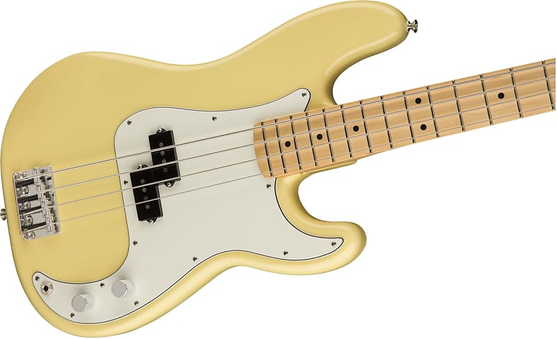 Бас-гитара Fender Player Precision - кленовый гриф, сливочный крем Player Precision Bass