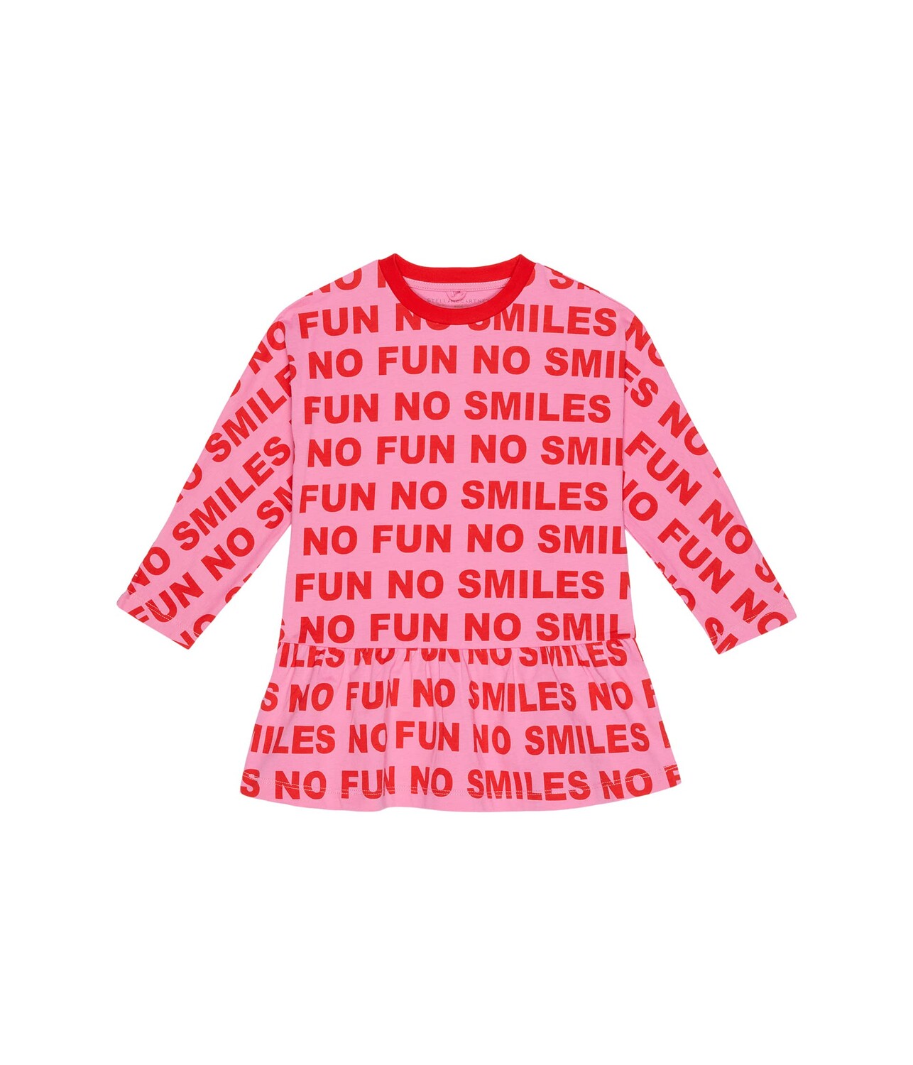 

Платье Stella McCartney Kids, No Smiles No Fun Dress