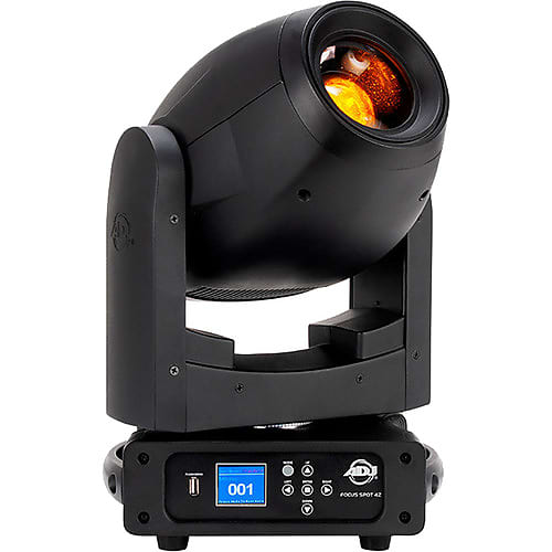 American DJ Focus Spot 4Z 200W LED Moving Head с моторизованным фокусом и зумом (черный) Focus Spot 4Z 200W LED Moving Head with Motorized Focus & Zoom (Black)