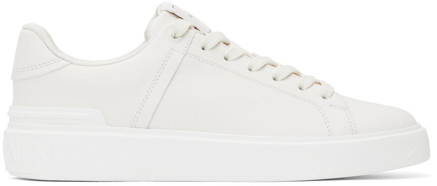 

Белые кроссовки B-Court Balmain