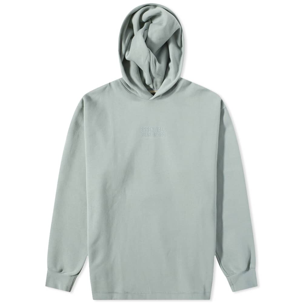 

Худи Fear of God Essentials Relaxed, серо-голубой