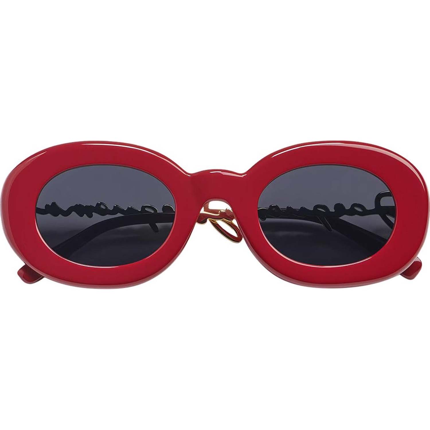 цена Солнцезащитные очки Jacquemus Les Lunettes Pralu, красный