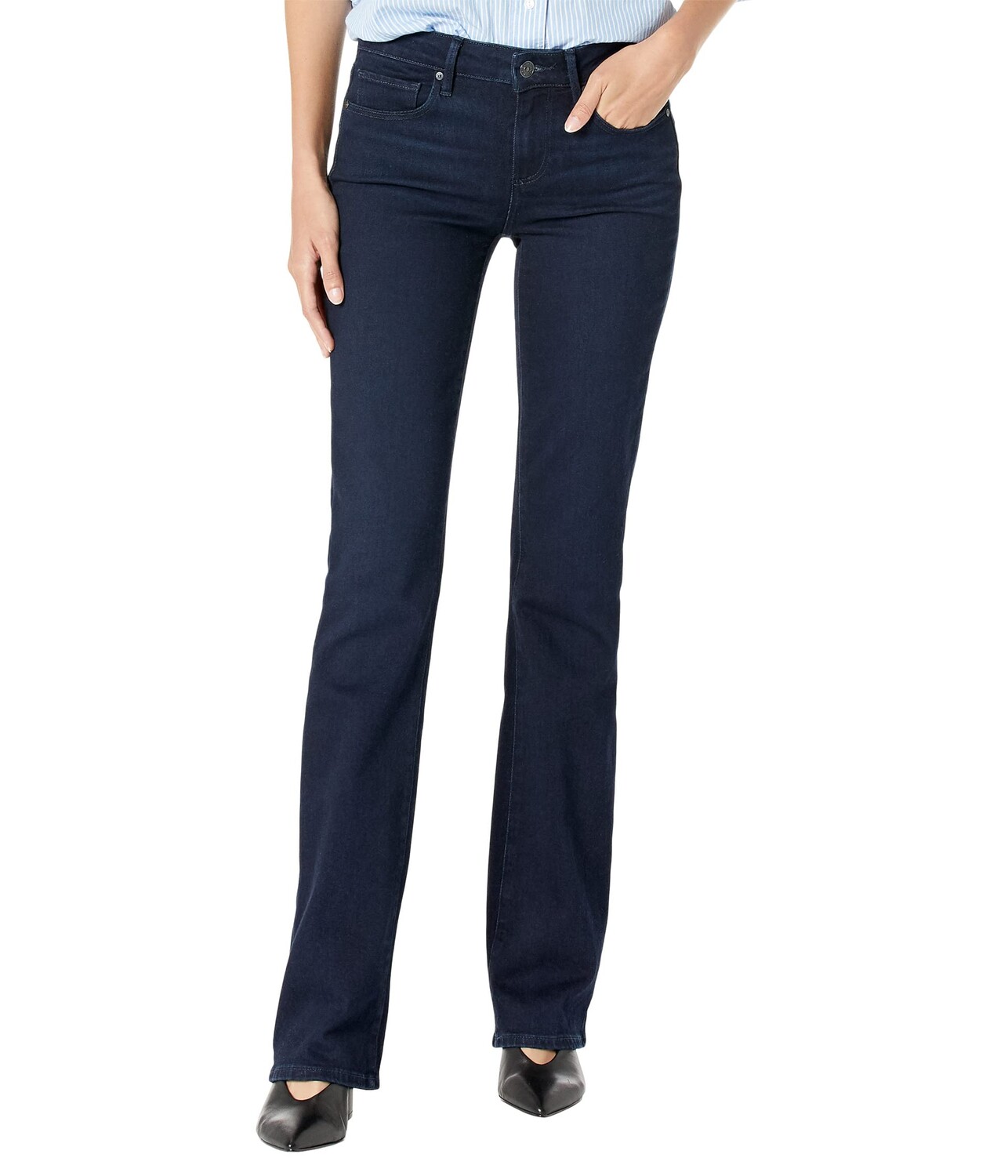 

Джинсы Paige, Manhattan Boot in Blue Moon