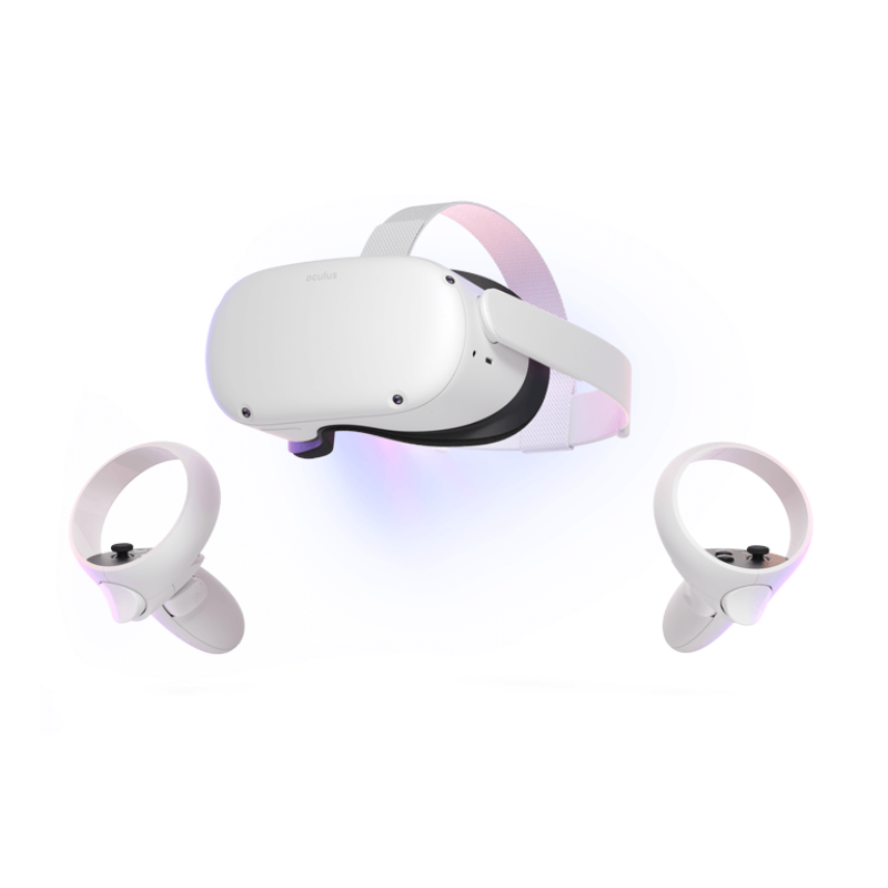 Шлем виртуальной реальности Oculus Quest 2 256GB, белый accessories for oculus quest 2 battery strap quest2 smart 3d virtual reality vr glasses headset helmet real auto occulus ocolus