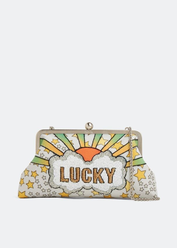 

Клатч SARAH'S BAG Lucky classic clutch, белый