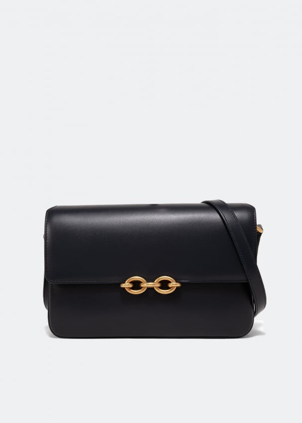 

Сумка SAINT LAURENT Maillon satchel, синий
